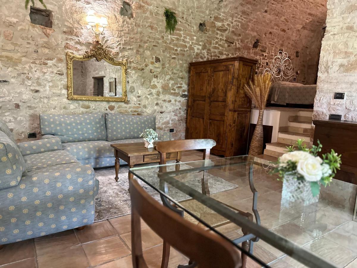 All Stone Horse Stable Converted To Elegant Apartment - Baltimora Spoleto Exterior photo